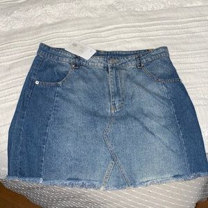 NWT denim skirt